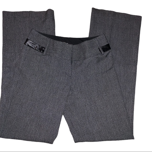 Express Editor Black & Gray Pants - Picture 2 of 4